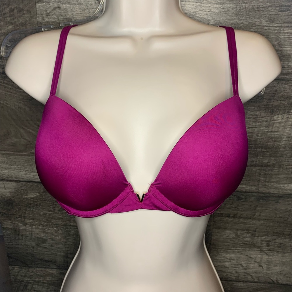 Gently used VS Purple push-up 34D